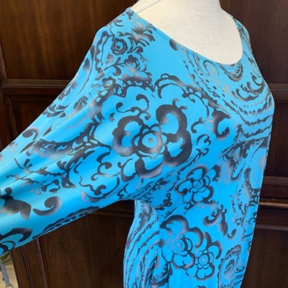 Caribe Asymetrical Tunic Top Size Large - Picture 2 of 11
